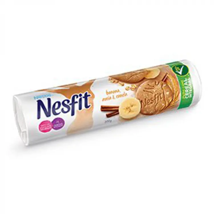 BISCOITO NESTLÉ NESFIT INTEGRAL BANANA AVEIA E CANELA 200G