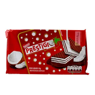 WAFER NESTLÉ PRESTÍGIO 110G