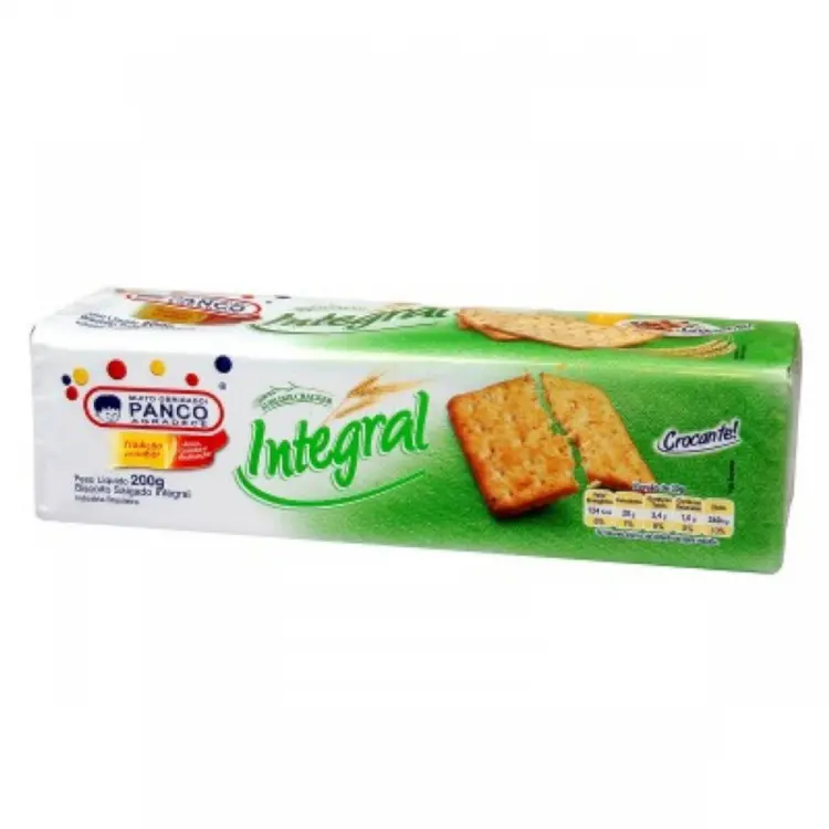 BISCOITO PANCO CRACKER INTEGRAL 200GR