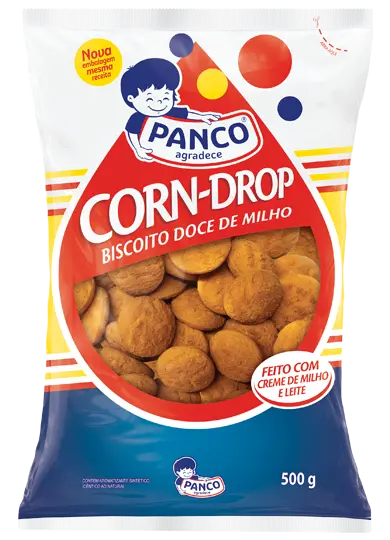 BISCOITO PANCO CORN DROP 500G