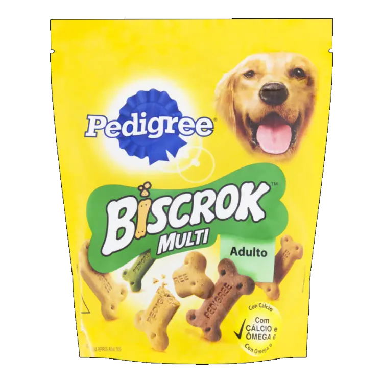 BISCOITO PEDIGREE BISCROK MULTI POUCH 500G