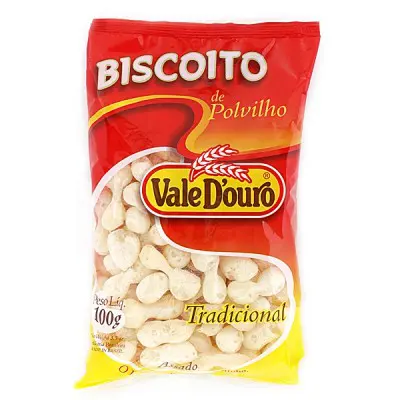 BISCOITO POLVILHO VALE D'OURO 100 GR