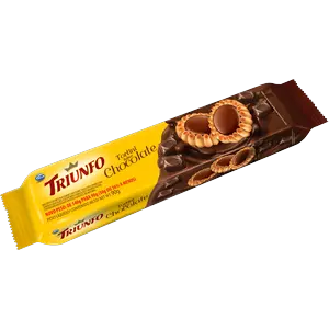 BISCOITO RECHEADO TRIUNFO TORTINI CHOCOLATE 90G