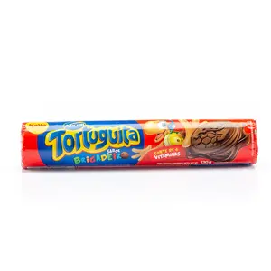 BISCOITO RECHEADO TORTUGUITA BRIGADEIRO 130G