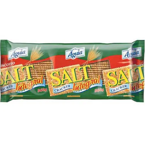 BISCOITO SALT CRACKER ÁGUIA INTEGRAL 360G