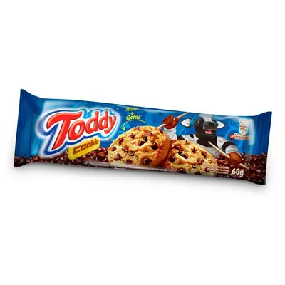 COOKIES TODDY GOTAS CHOCOLATE 60G