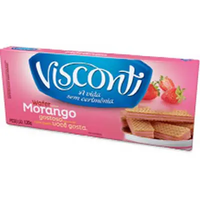 WAFER VISCONTI MORANGO 120G