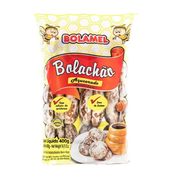 BOLACHA BOLAMEL AÇUCARADO 400G