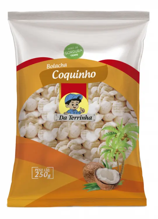 BOLACHA DA TERRINHA COQUINHO 250G