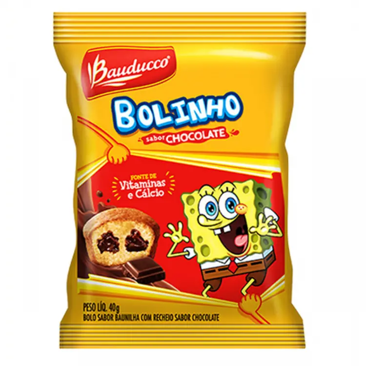 BOLINHO BAUDUCCO BAUNILHA E CHOCOLATE 40G