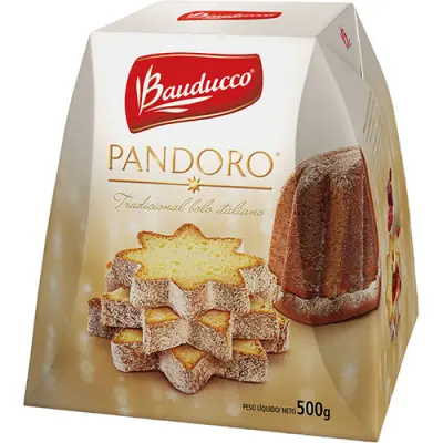 BOLO BAUDUCCO PANDORO ITALIANO 500 GR