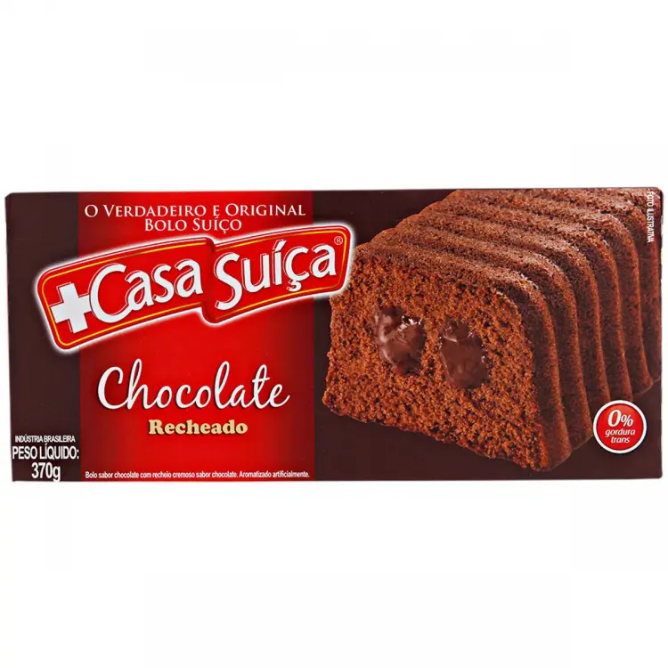 BOLO DE CHOCOLATE CASA SUIÇA 370G