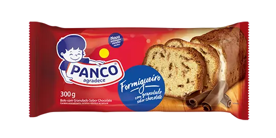 BOLO PANCO FORMIGUEIRO COM CHOCOLATE 300G