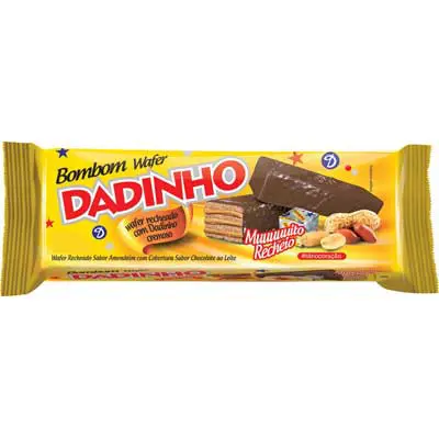 BOMBOM WAFER DADINHO 126G