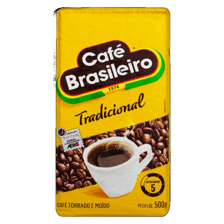 CAFÉ BRASILEIRO A VÁCUO TRADICIONAL 500 GRAMAS