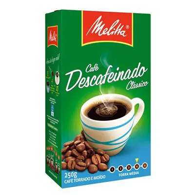 CAFÉ MELITTA DESCAFEINADO VÁCUO 250G