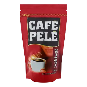 CAFÉ PELÉ SOLÚVEL GRANULADO 50G