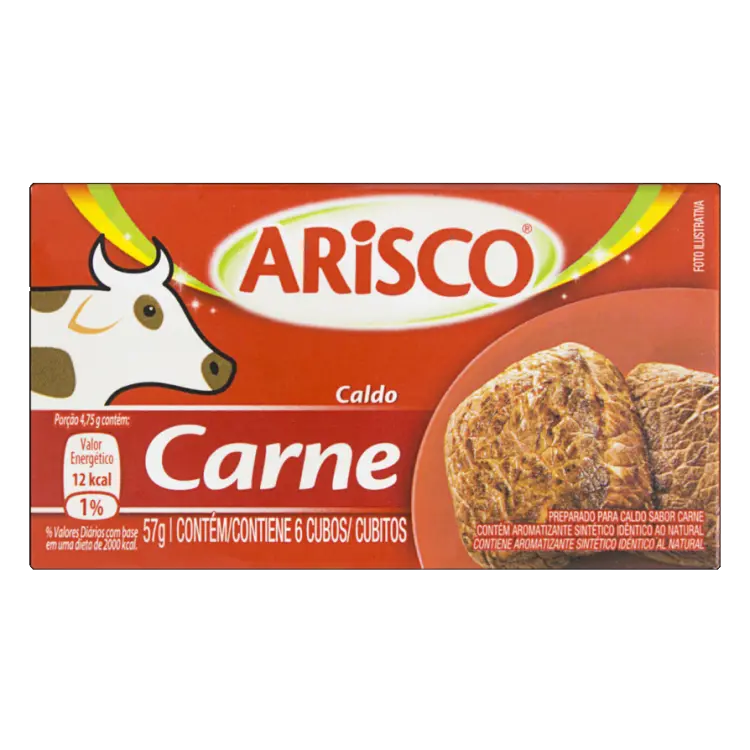 CALDO ARISCO CARNE 57G