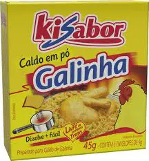 CALDO EM PÓ KISABOR GALINHA 45G