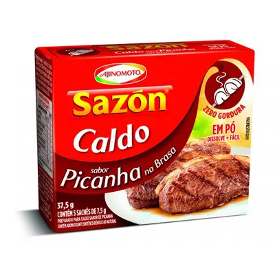 CALDO EM PÓ SAZON PICANHA COM ALHO 37,5G