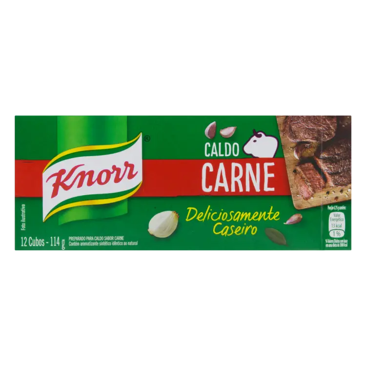 CALDO KNORR CARNE 114 G