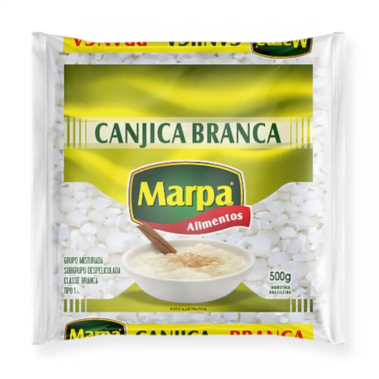 CANJICA MARPA BRANCA 500 GRAMAS