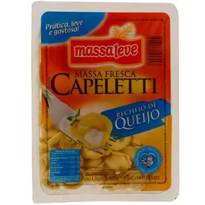 CAPELETTI MASSA LEVE QUEIJO 400 GRAMAS