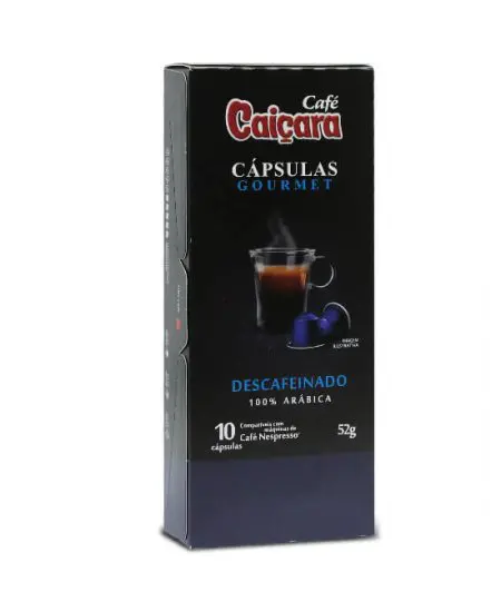 CÁPSULA CAIÇARA DESCAFEINADO 52 G