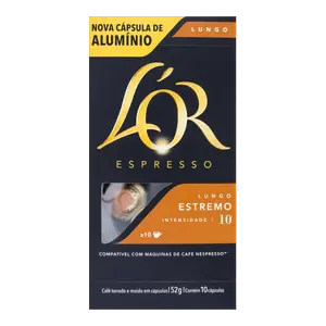 CÁPSULA LOR ESPRESSO LUNGO EXTREMO 52G