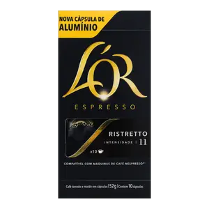 CÁPSULA LOR ESPRESSO RISTRETTO 52G