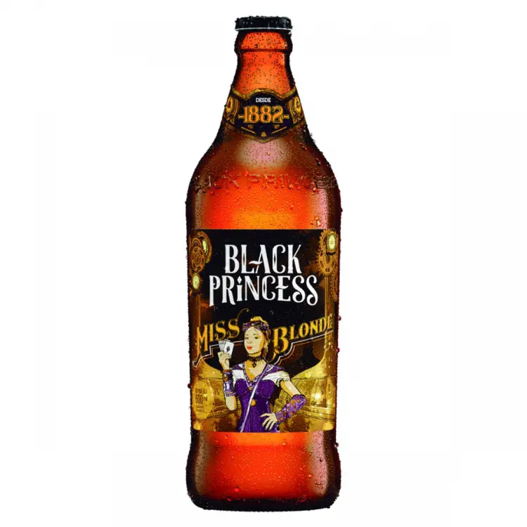 CERVEJA BLACK PRINCESS MISS BLONDE 600 ML