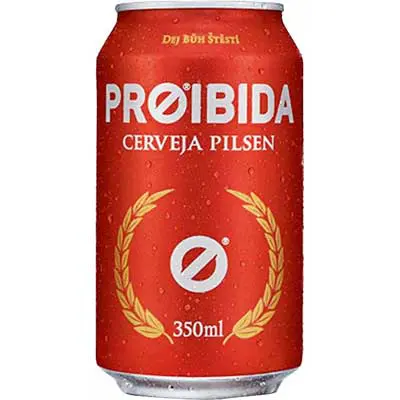 CERVEJA PROIBIDA 350ML