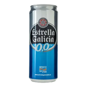 CERVEJA ESTRELLA GALICIA 0,0% 330ML