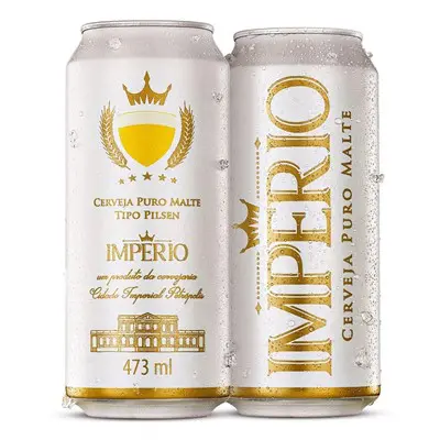 CERVEJA IMPÉRIO PURO MALTE 473ML