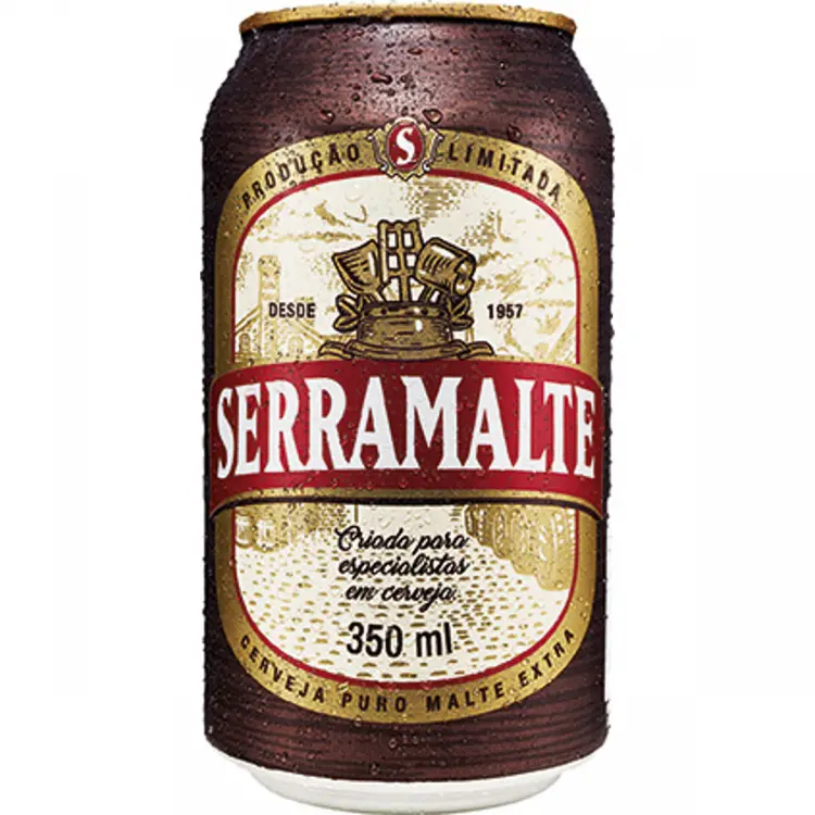 CERVEJA SERRAMALTE PILSEN 350ML