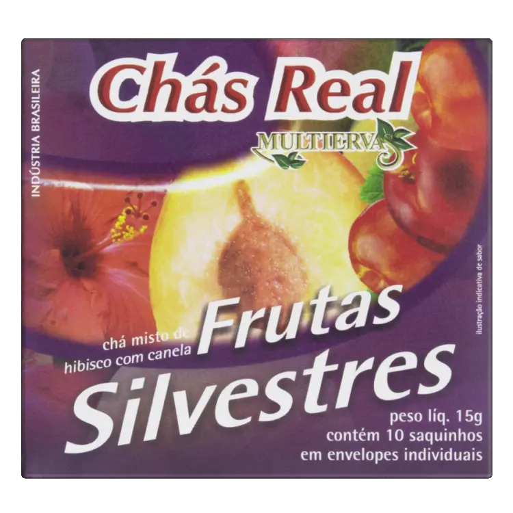 CHÁ REAL MULTIERVAS FRUTAS SILVESTRE 10 SACHES