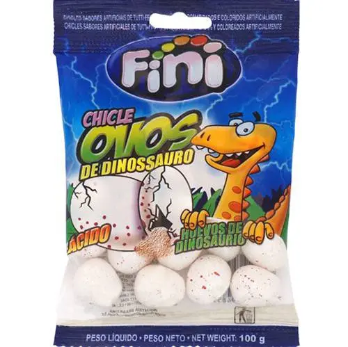 CHICLE FINI GULOSEIMAS OVOS DE DINO 100G