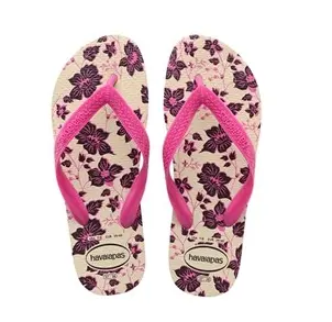 CHINELO HAVAIANAS BEGE PALHA NÚMERO 35-36