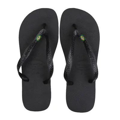 CHINELO HAVAIANAS BRASIL PRETO 41/42