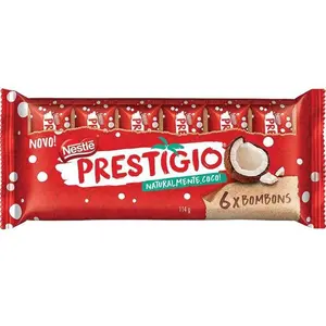 CHOCOLATE NESTLÉ PRESTÍGIO 114 GRAMAS