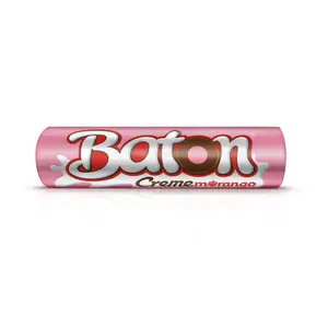 CHOCOLATE BATON GAROTO CREME MORANGO 16G