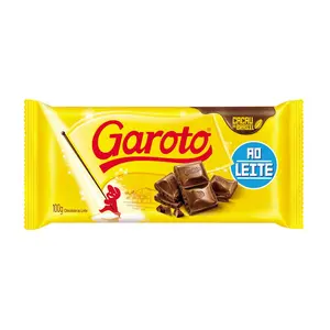 CHOCOLATE GAROTO AO LEITE 100G