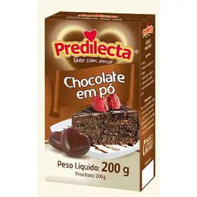 CHOCOLATE EM PÓ PREDILECTA 200G