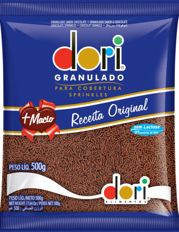 CHOCOLATE GRANULADO DORI 500G