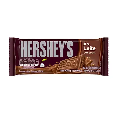 CHOCOLATE HERSHEY'S AO LEITE 92 GRAMAS