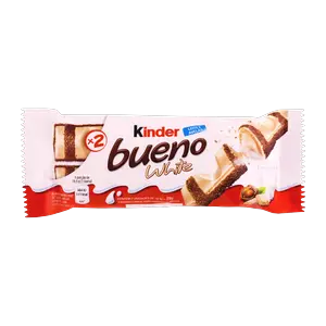 CHOCOLATE KINDER BUENO WHITE COM 2 43 GRAMAS