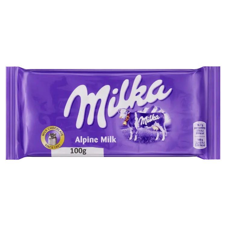 CHOCOLATE MILKA AO LEITE 100G