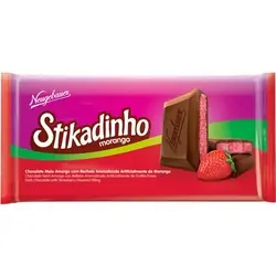 CHOCOLATE NEUGEBAUER STIKADINHO MORANGO COM 050