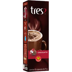 CÁPSULAS CHOCOLATE QUENTE 3 CORAÇÕES 100G