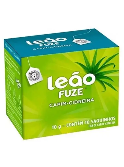 CHÁ LEÃO FUZE CAPIM-CIDREIRA 10 GRAMAS